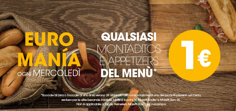 100 Montaditos Dalmine - Promozione - Euromania